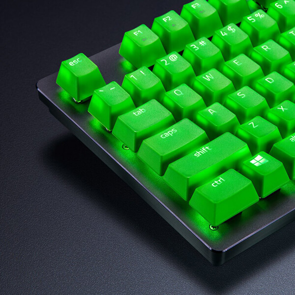 Razer PBT Green Keycap Upgrade Set